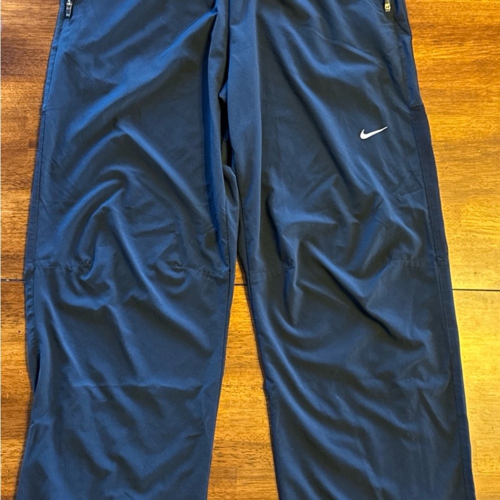 Nike Dark Blue Dri-fit Athletic Pants